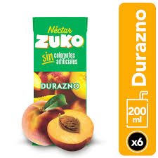 NECTAR ZUKO DURAZNO - BEBIDAS