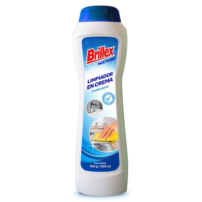 LIMPIADOR EN CREMA BRILLEX 750 GR - Aseo