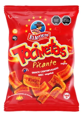 TOCINETAS PICANTES 100 GR - SNACK