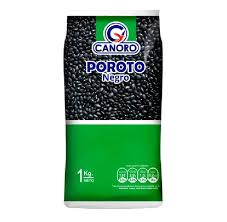 POROTO NEGRO 1 KG CANORO - Abarrotes