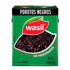 POROTOS NEGROS WASIL 380 GR - Abarrotes