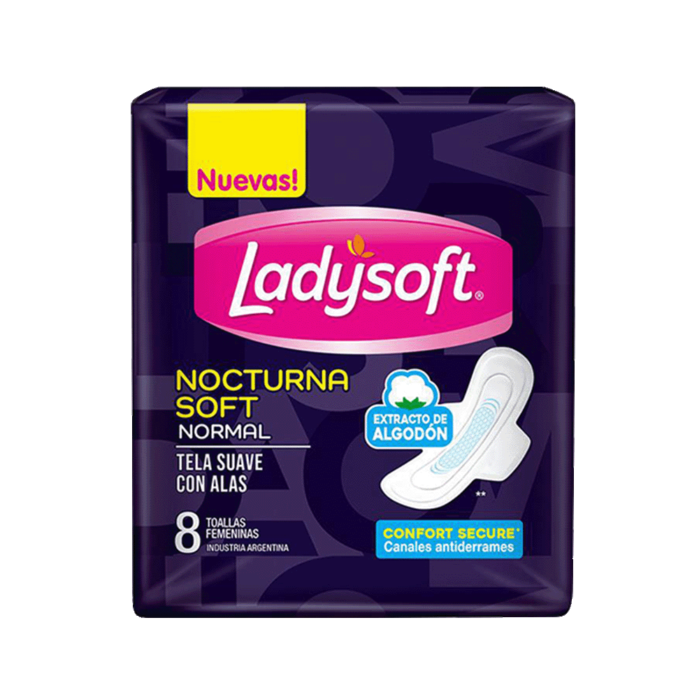 LADYSOFTT NEGRA 7U - ASEO PERSONAL