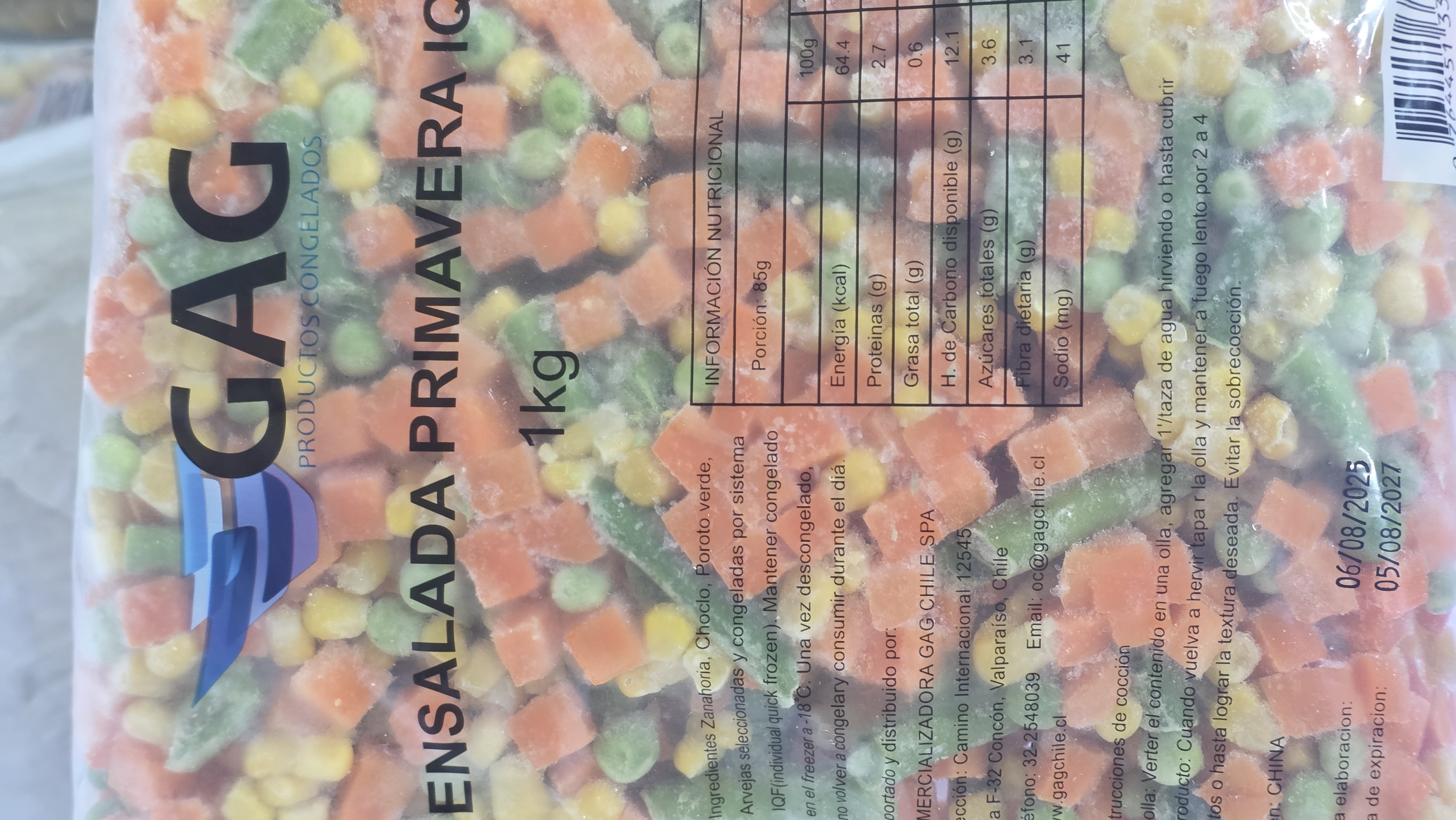 Ensalada primavera - CONGELADOS