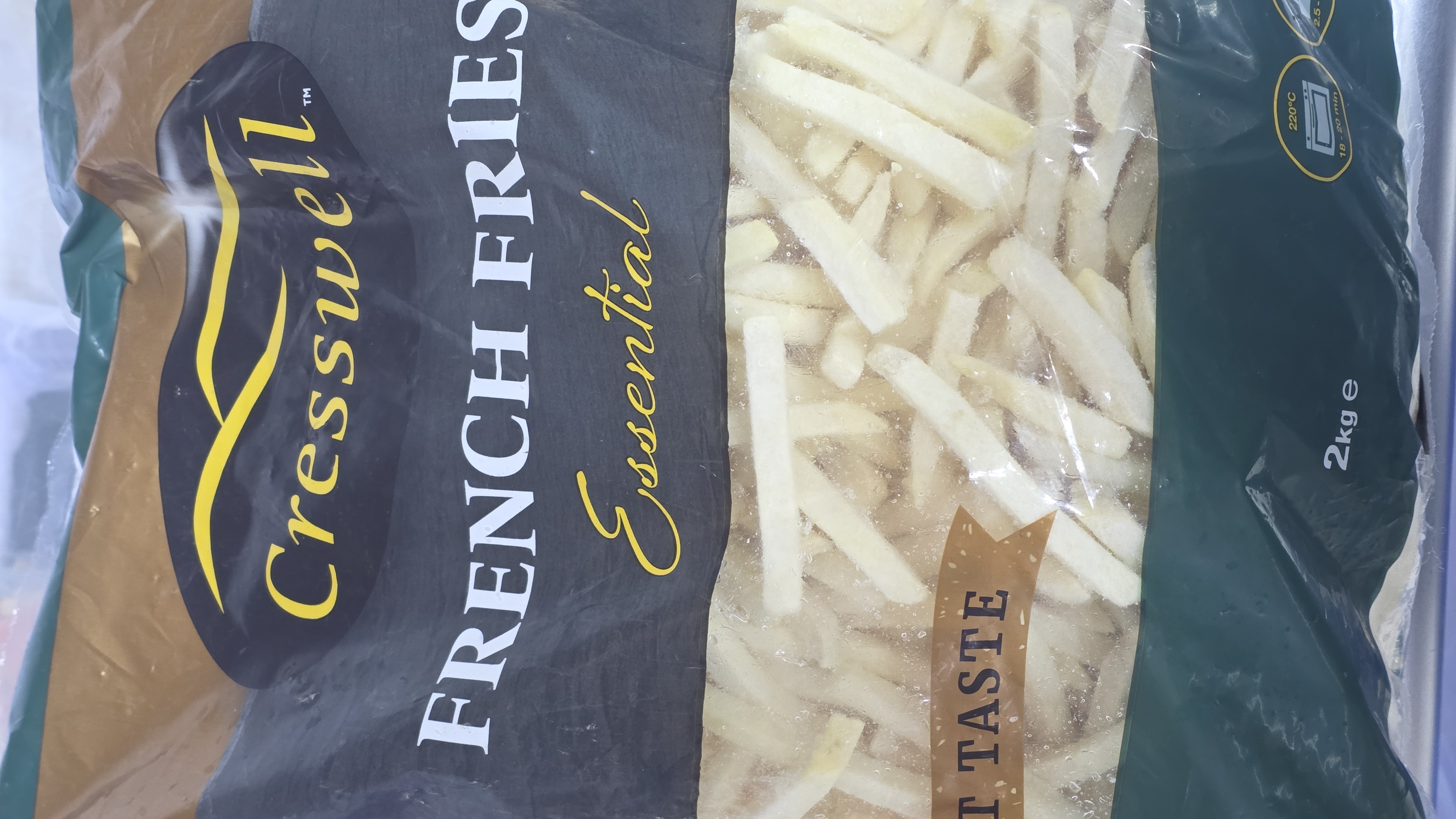 French fries cresswell 2kg - CONGELADOS