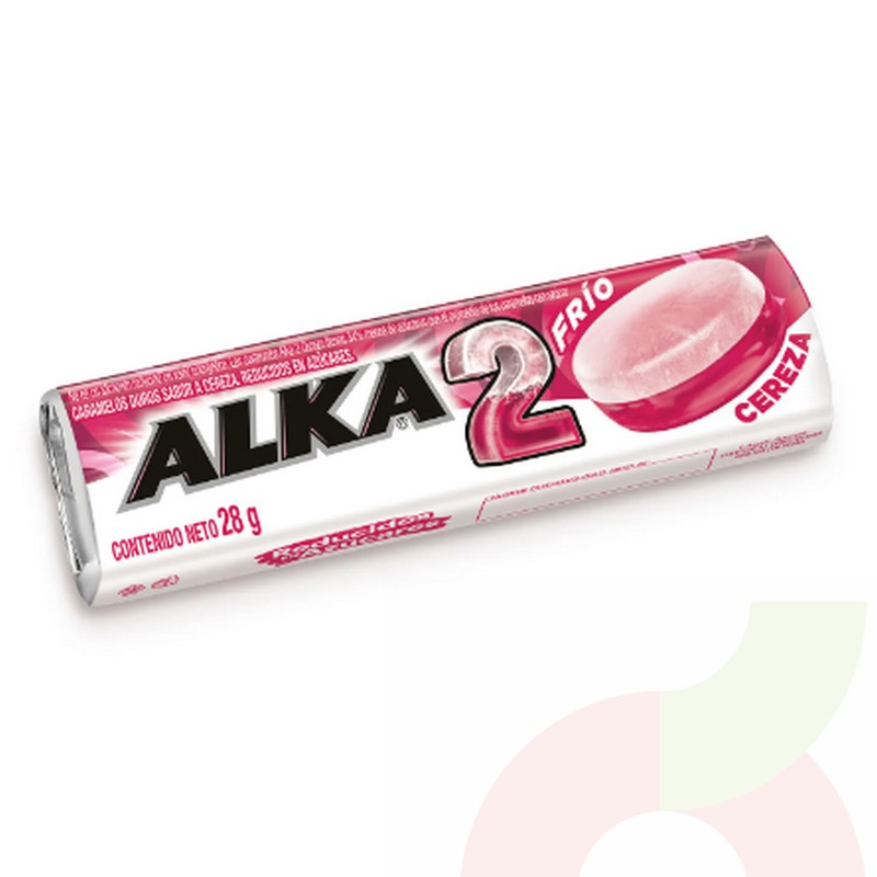 ALKA CEREZA BARRA 28G - CONFITES