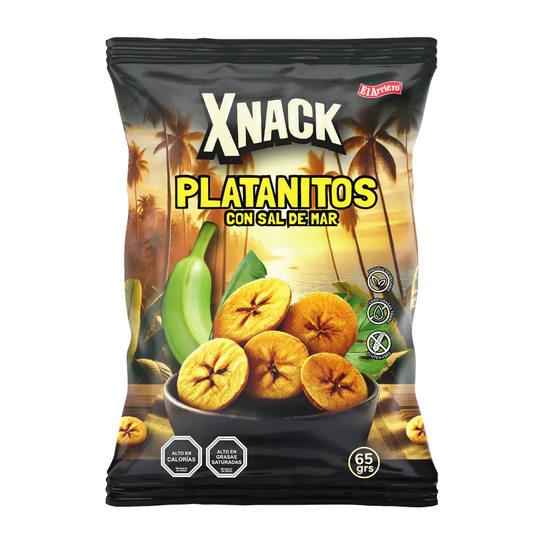 PLATANITOS C/SAL 65G - SNACK